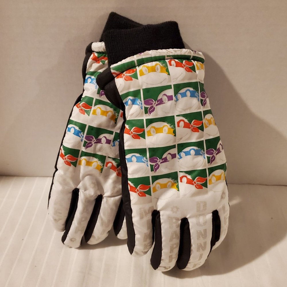 FREEZY FREAKIES-Teenage Mutant Ninja Turtles-Kids M/L-Winter Gloves Cold Change-